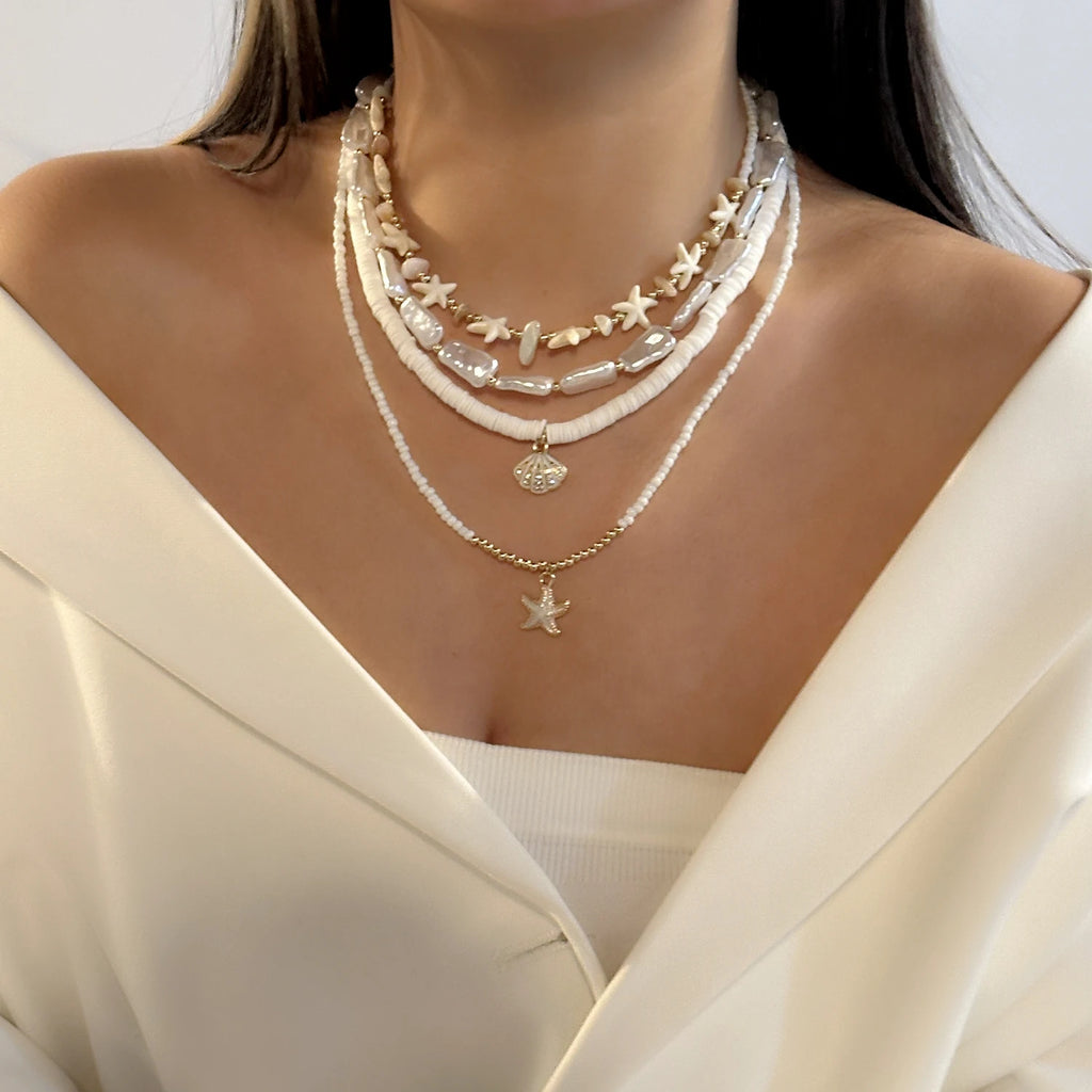 Boho Layered Necklace Set