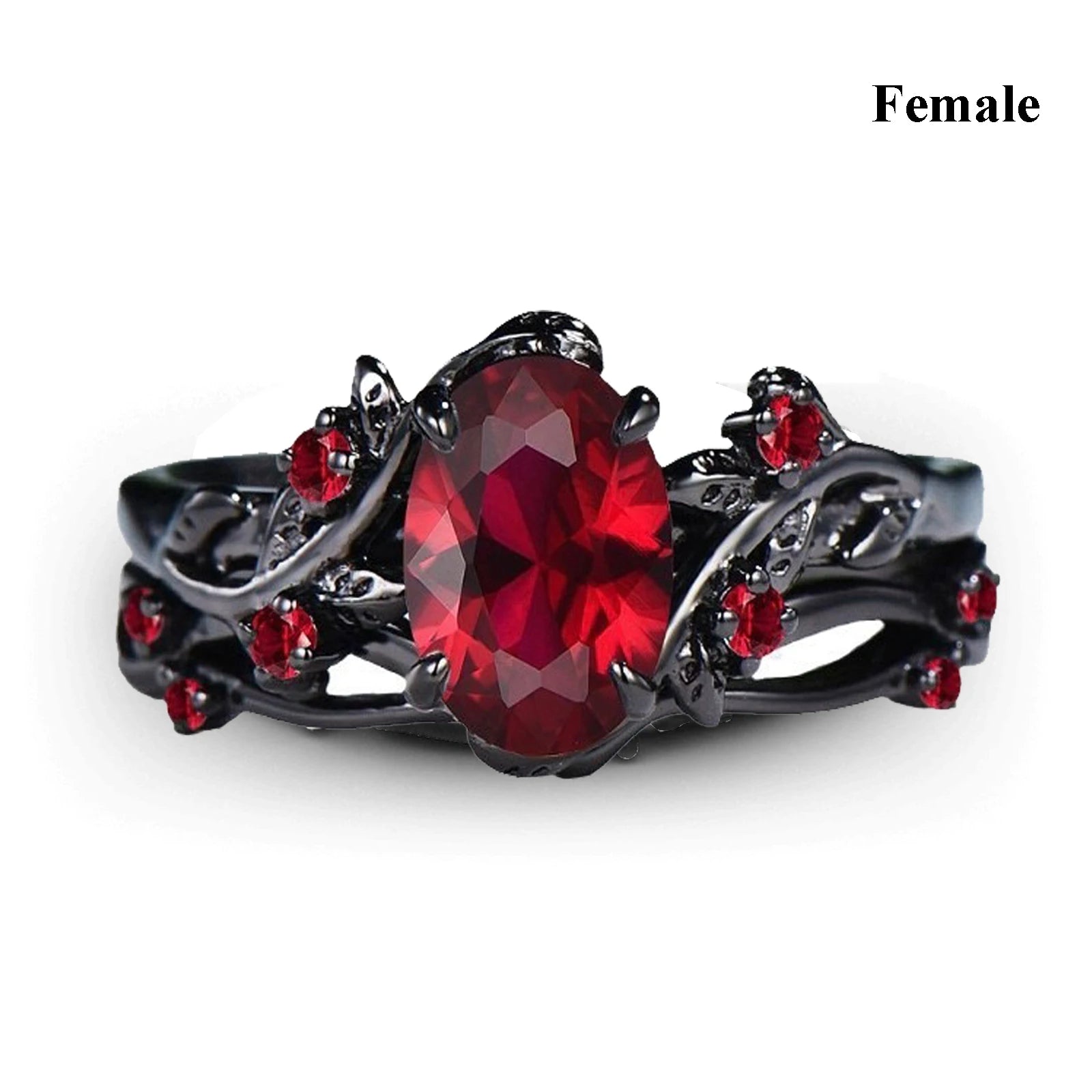 Couple Dragon Ring Set