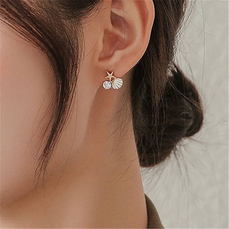 Pearl Star Bloom Earrings