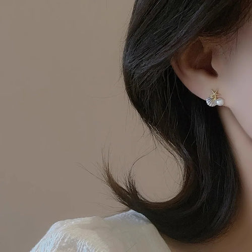 Pearl Star Bloom Earrings