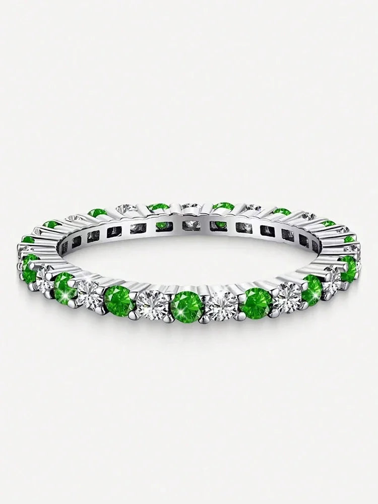 925 Silver Zircon Ring