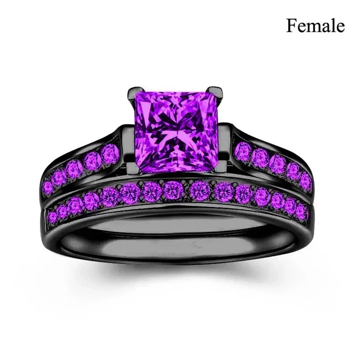 Couple Dragon Ring Set