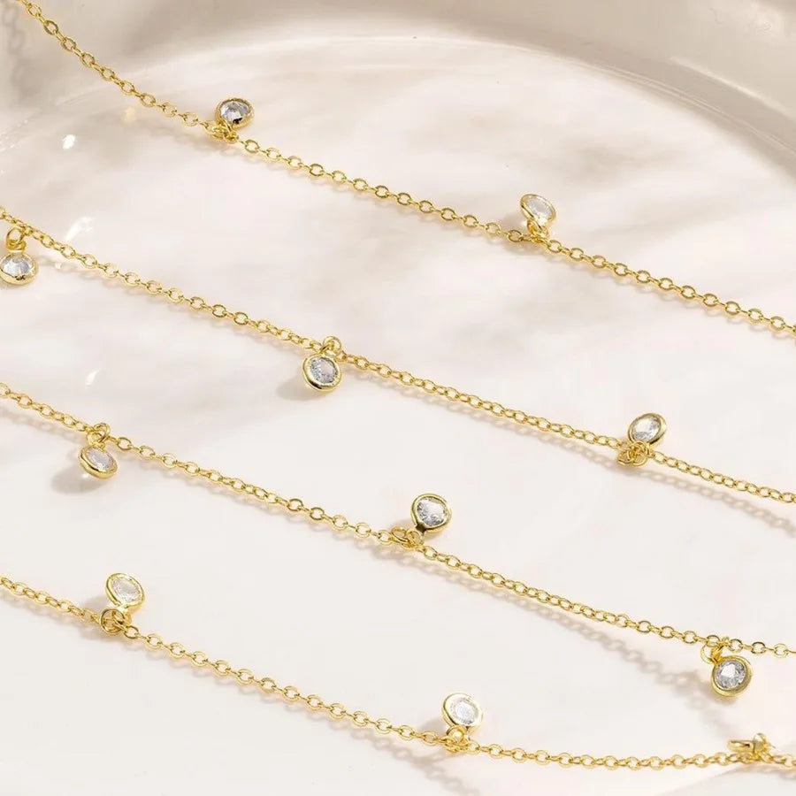 Boho Rhinestone Waist Chain