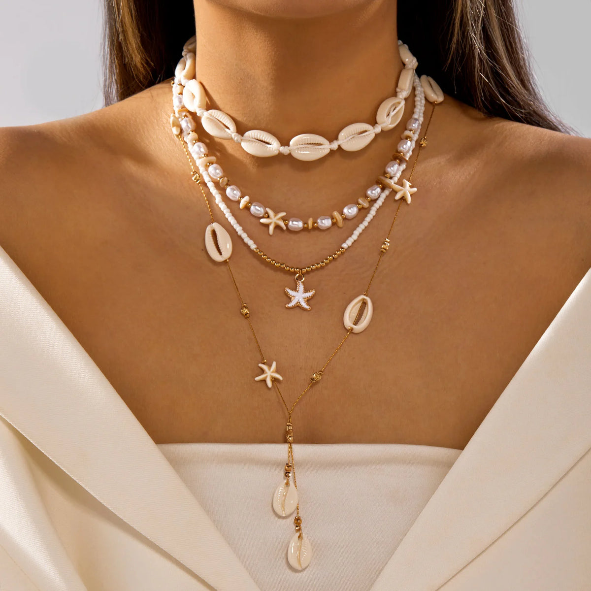 Boho Layered Necklace Set