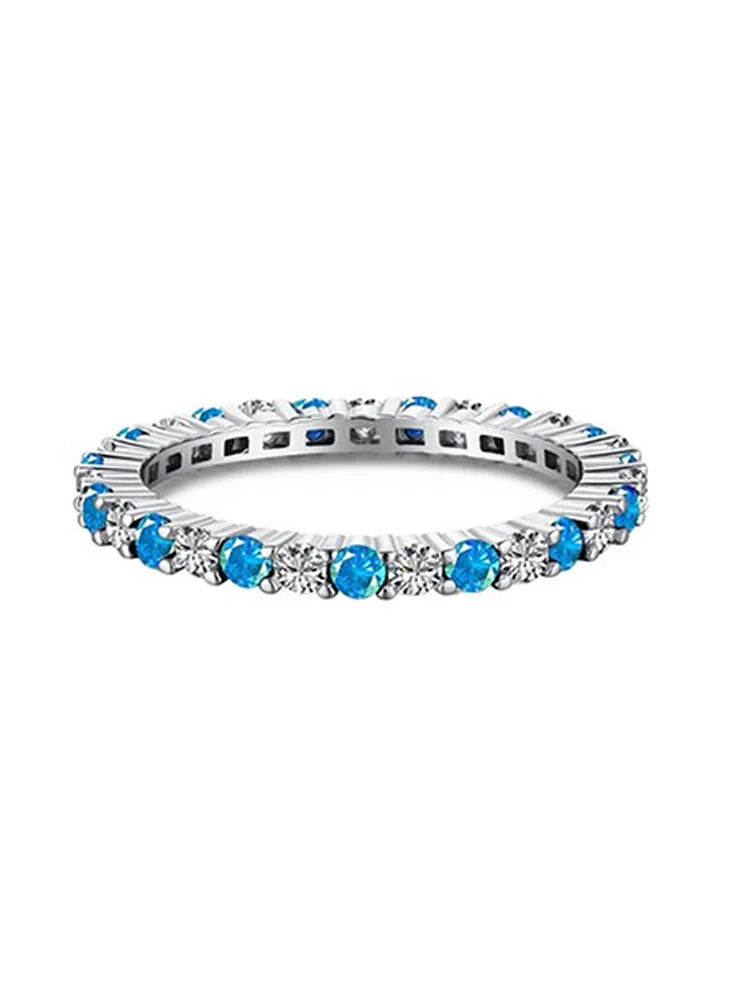 925 Silver Zircon Ring