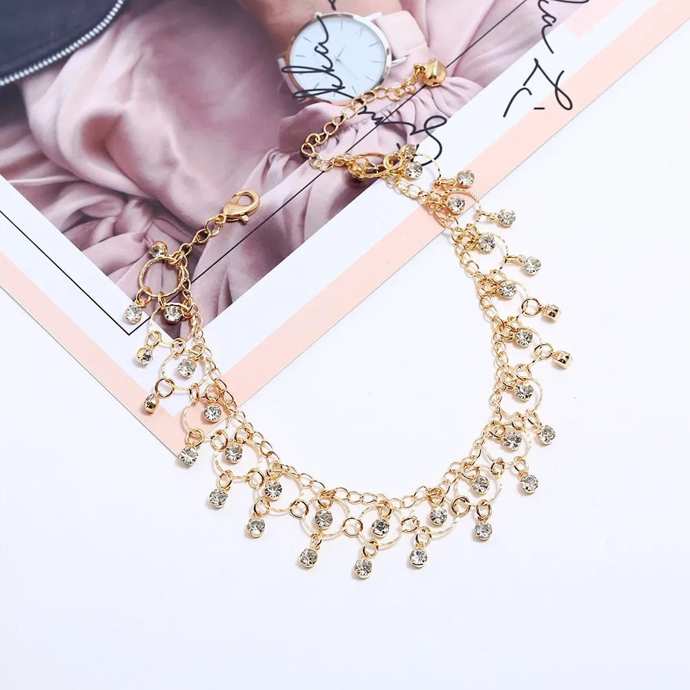 Luxury Rhinestone Anklet