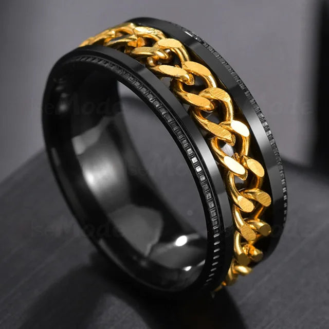 Stainless Steel Spinner Ring