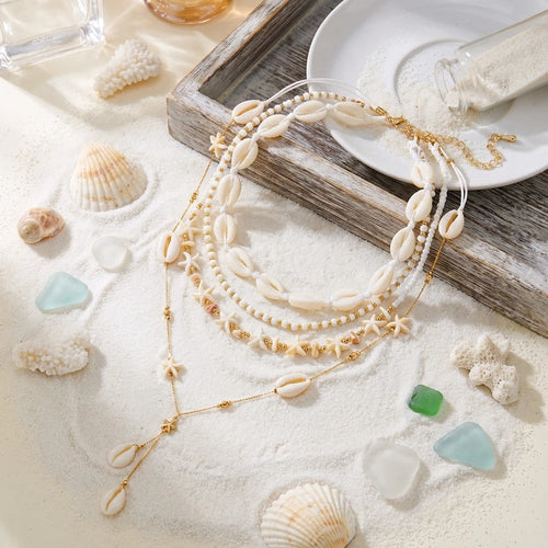 Boho Layered Necklace Set