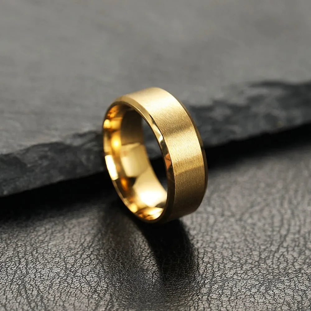 Matte Stainless Ring