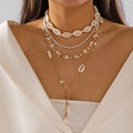 Boho Layered Necklace Set