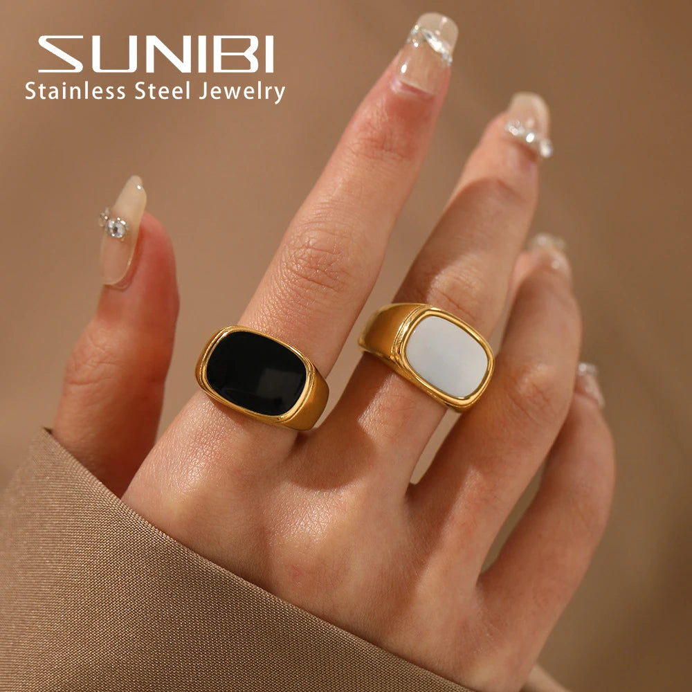 Vintage Shell Statement Ring