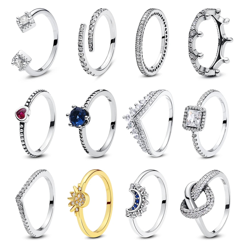 925 Crown Love Ring