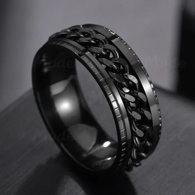 Stainless Steel Spinner Ring