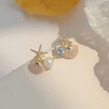 Pearl Star Bloom Earrings