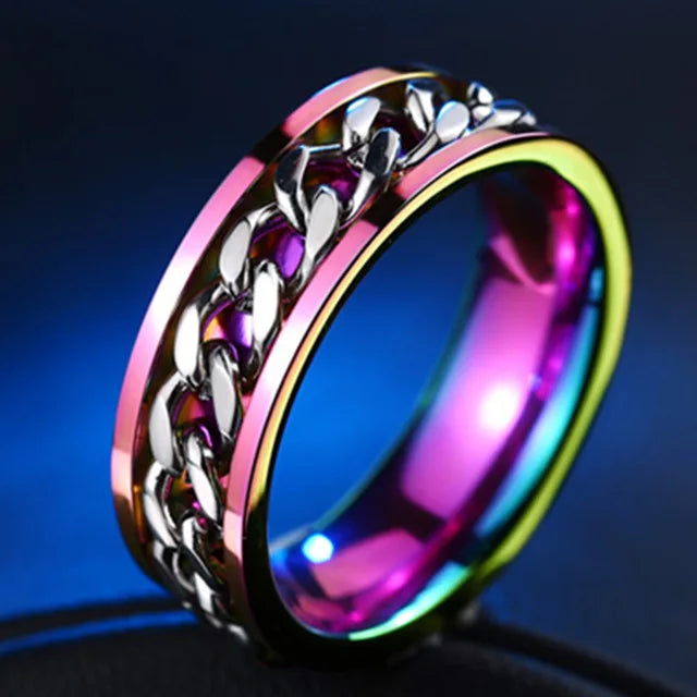 Stainless Steel Spinner Ring
