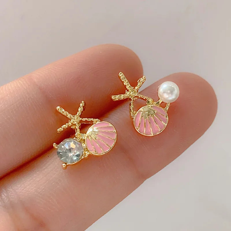 Pearl Star Bloom Earrings