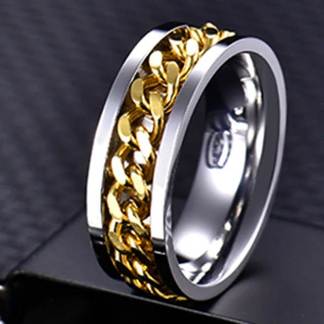 Stainless Steel Spinner Ring