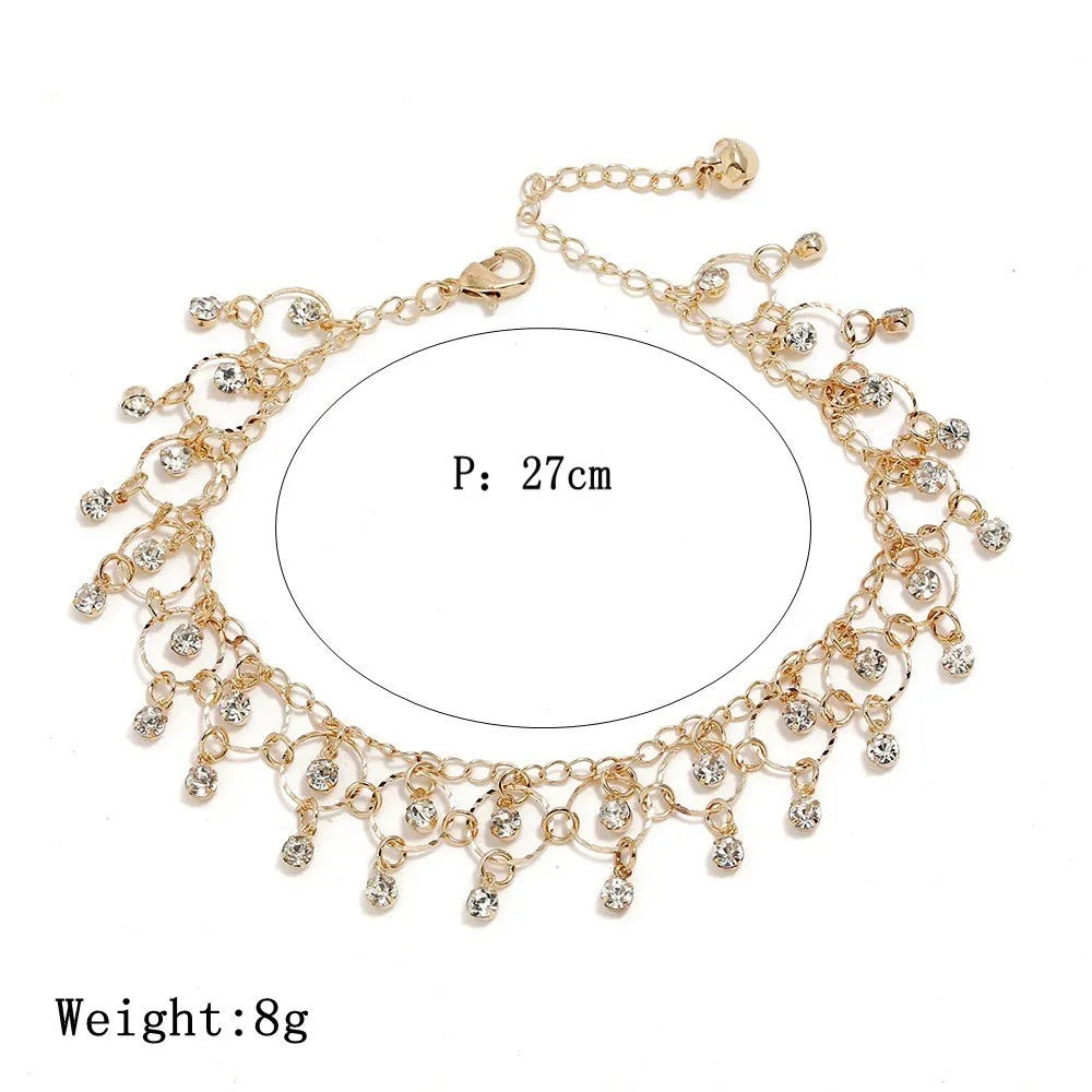 Luxury Rhinestone Anklet
