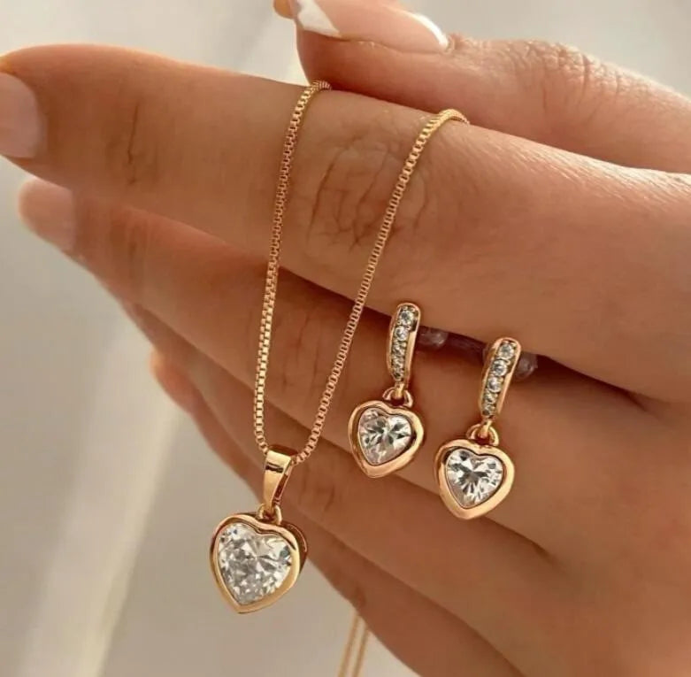 Elegant Pearl Jewelry Set