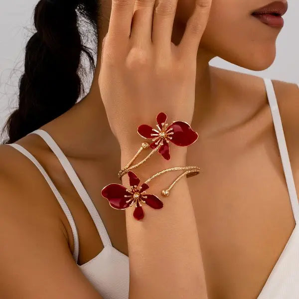 Boho Flower Armlet
