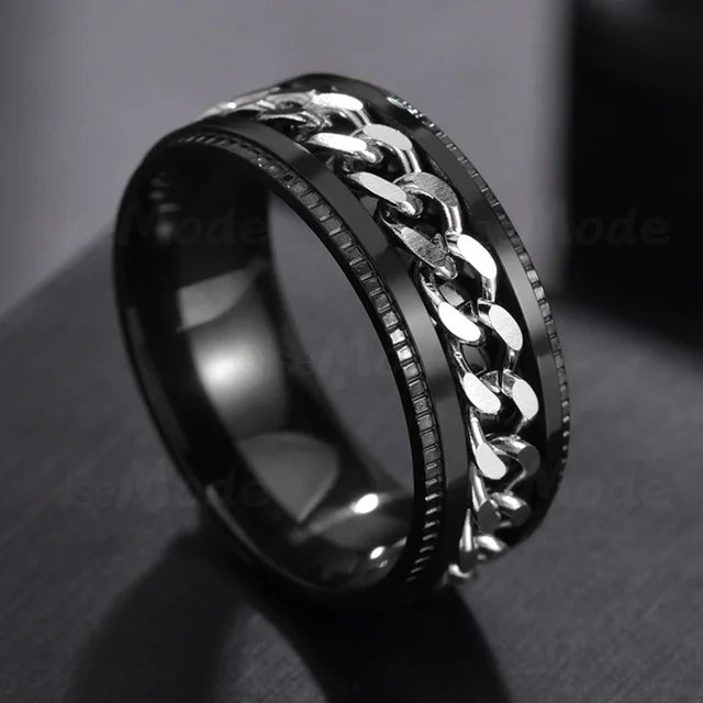 Stainless Steel Spinner Ring