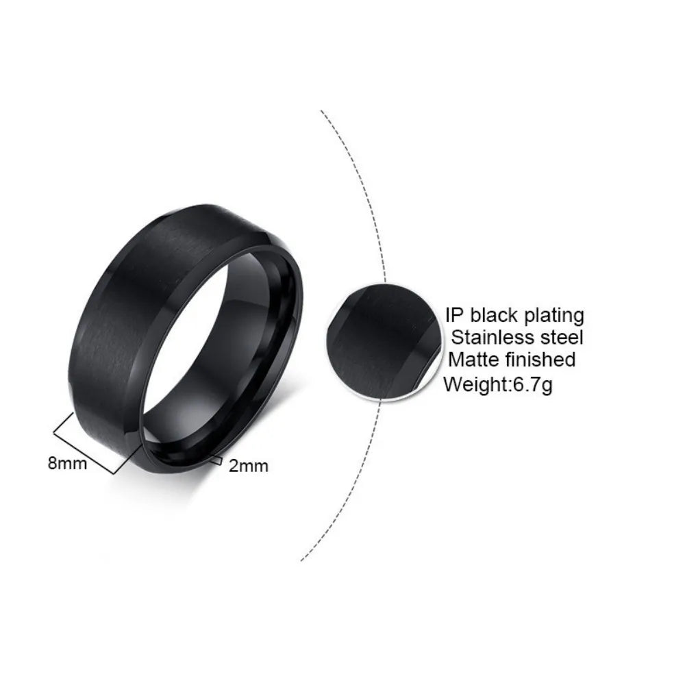 Matte Stainless Ring
