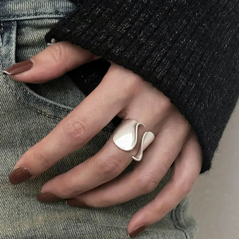 Minimal Open Band Ring