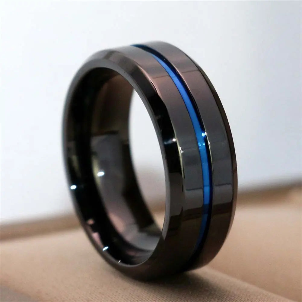Couple Dragon Ring Set