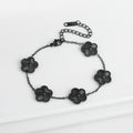 Clover Flower Steel Bracelet